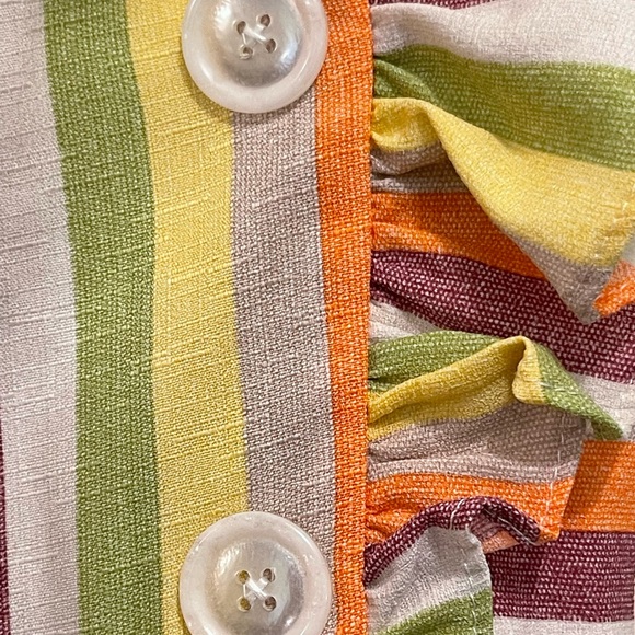 BONNIE JEAN Multi Striped Flare Jumpsuit - Picture 10 of 10